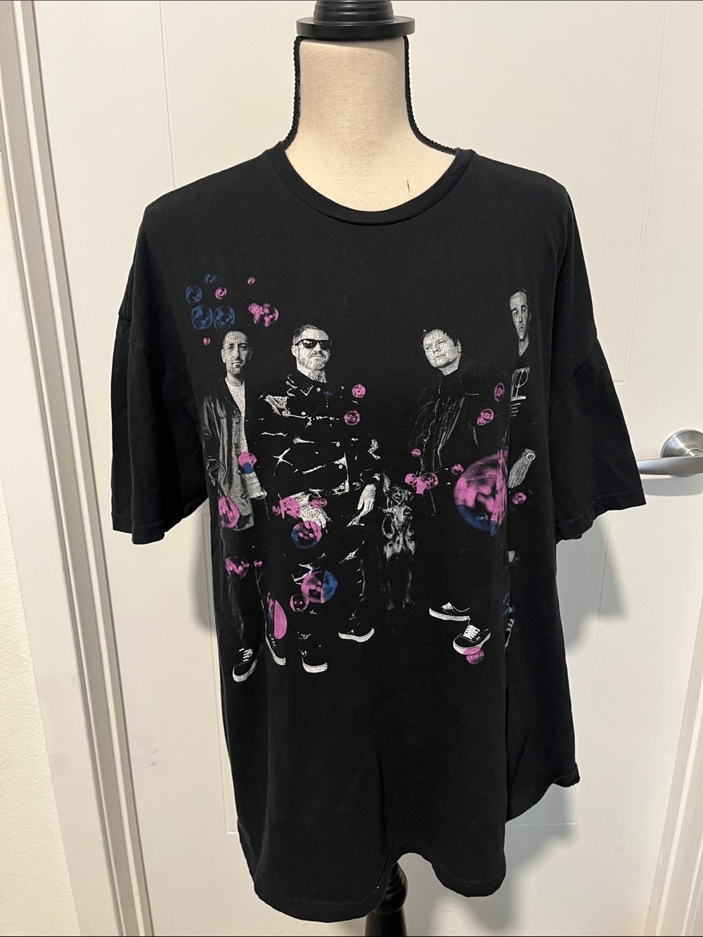Fall Out Boy So Much For Dust Tour 2023 Black Graphic Band T-Shirt Music Concert